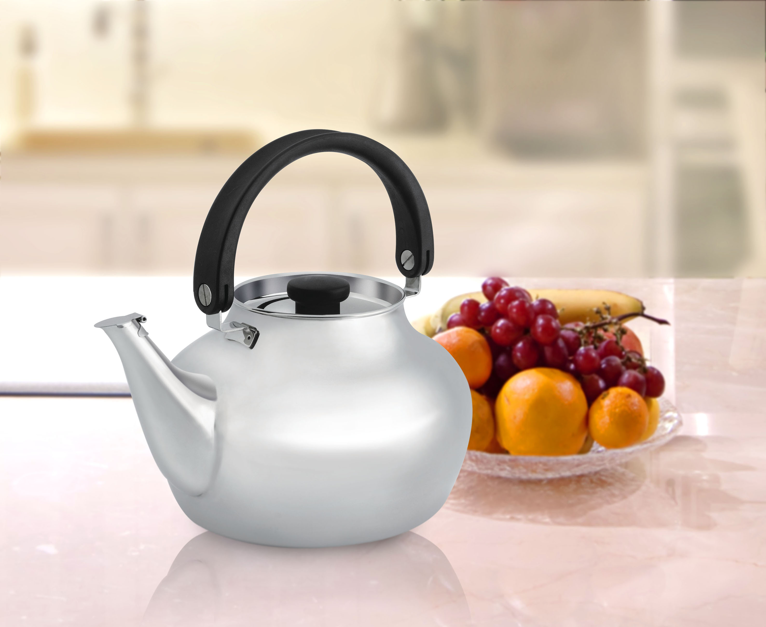 美國MotherGoose 鵝媽媽】凱瑞316不鏽鋼茶壺3.6L