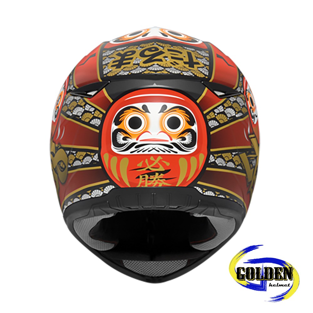 ZEUS 811 AL35 達摩消光黑紅全罩安全帽CP值爆高熱銷款| 熱銷推薦| GD