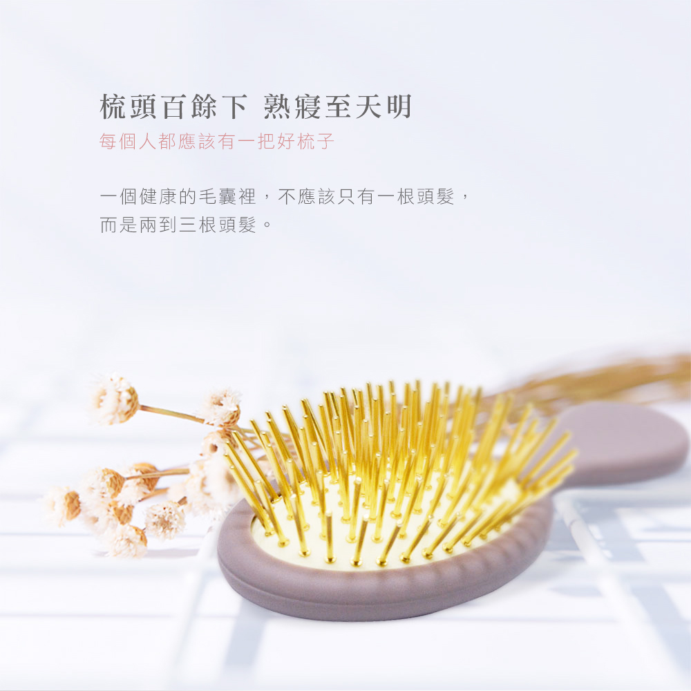 Pingo 台灣品工 TRAVEL｜Qmini 口袋黃金梳_1