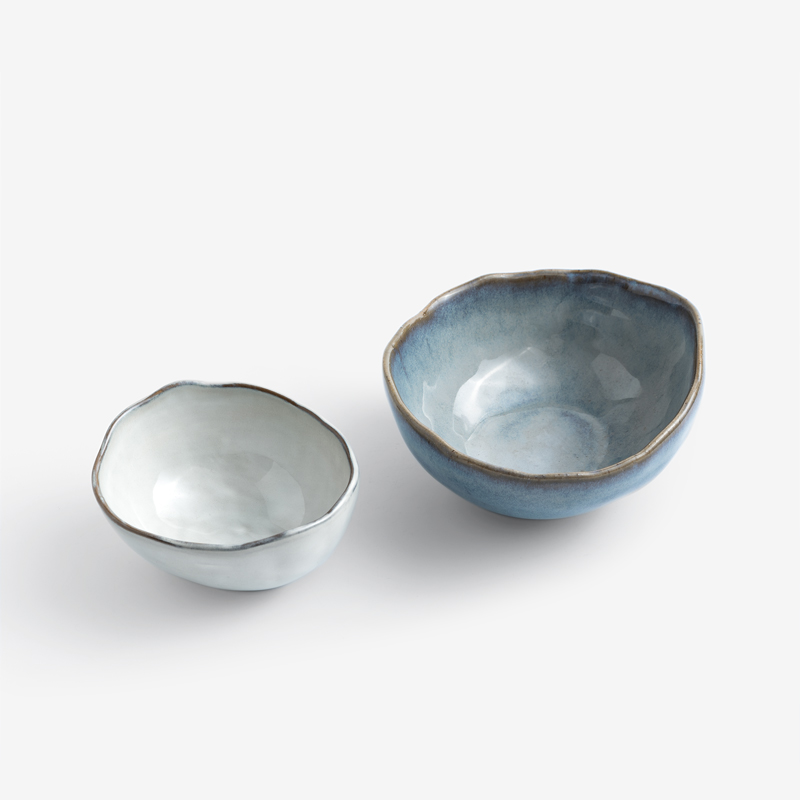 日式 手捻坯土 16cm 陶瓷大碗│瓷青│單品_6