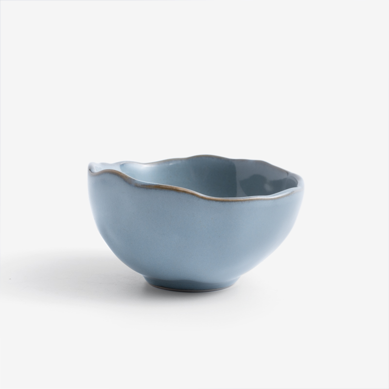 日式 手捻坯土11cm 陶瓷小碗│瓷青│單品_1