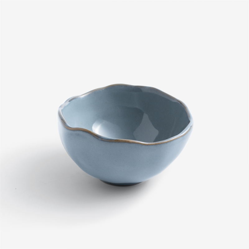 日式 手捻坯土11cm 陶瓷小碗│瓷青│單品_2