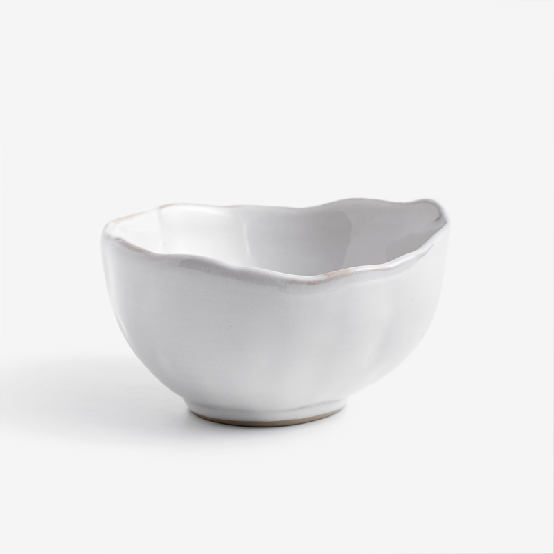 日式 手捻坯土 16cm 陶瓷大碗│牙白│單品_1