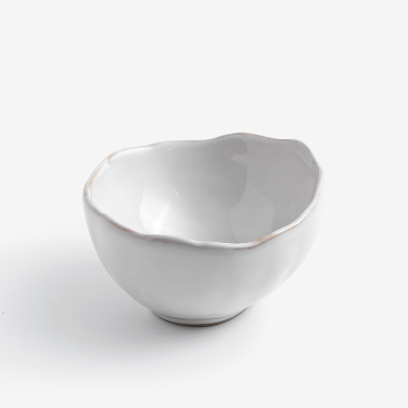 日式 手捻坯土 16cm 陶瓷大碗│牙白│單品_2