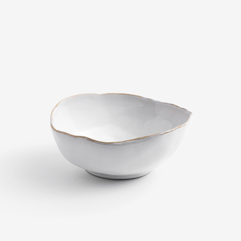 日式 手捻坯土 11cm 陶瓷小碗│牙白│單品_1