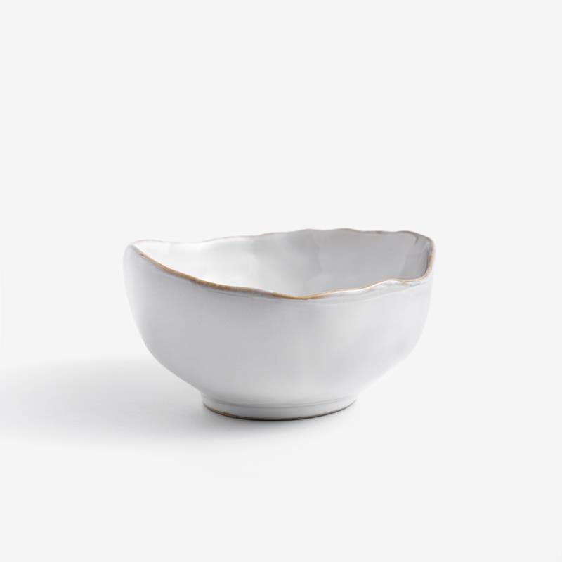 日式 手捻坯土 11cm 陶瓷小碗│牙白│單品_3
