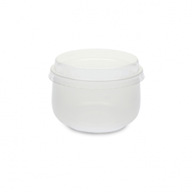 D-BS38胖胖杯-半透明/布丁燒/布丁杯/烤布丁（附蓋） 10入_0