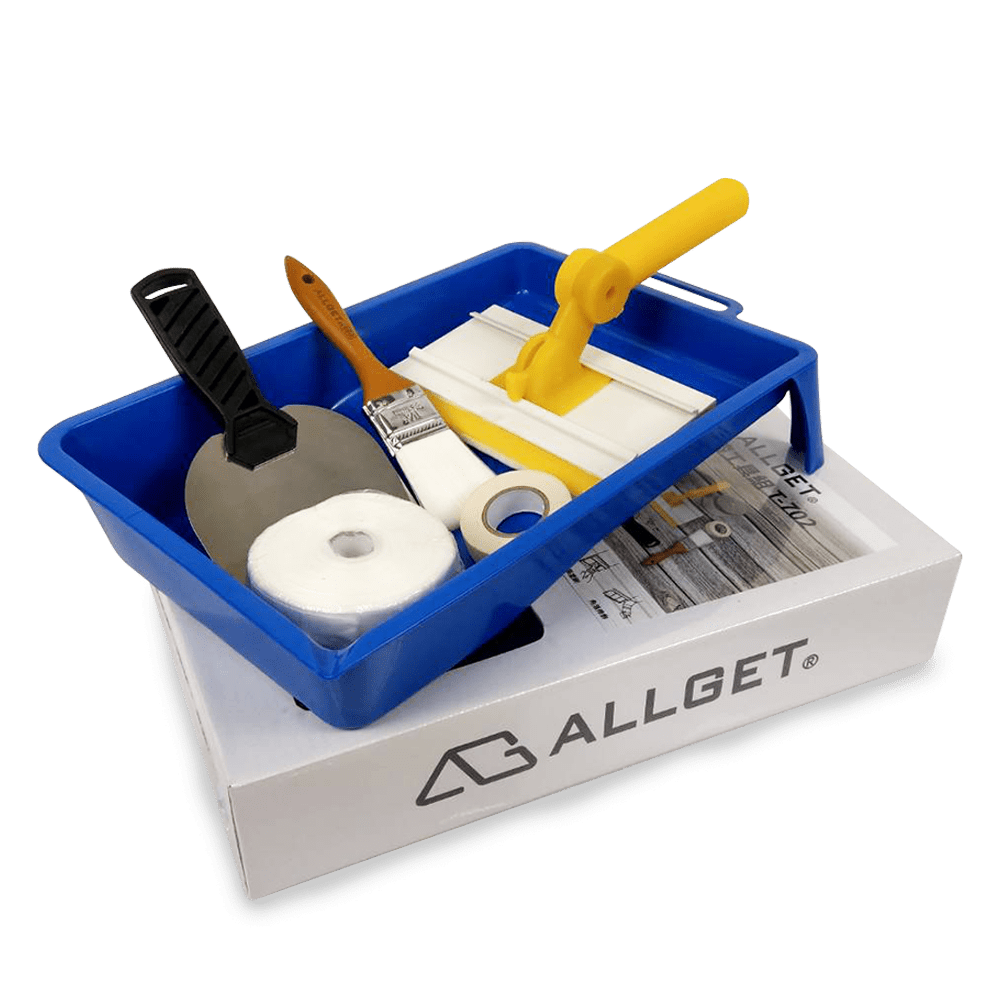 ALLGET培克刷油漆工具組(細緻效果/不噴不滴/平坦牆面/牆緣/踢腳板快速塗刷)_0