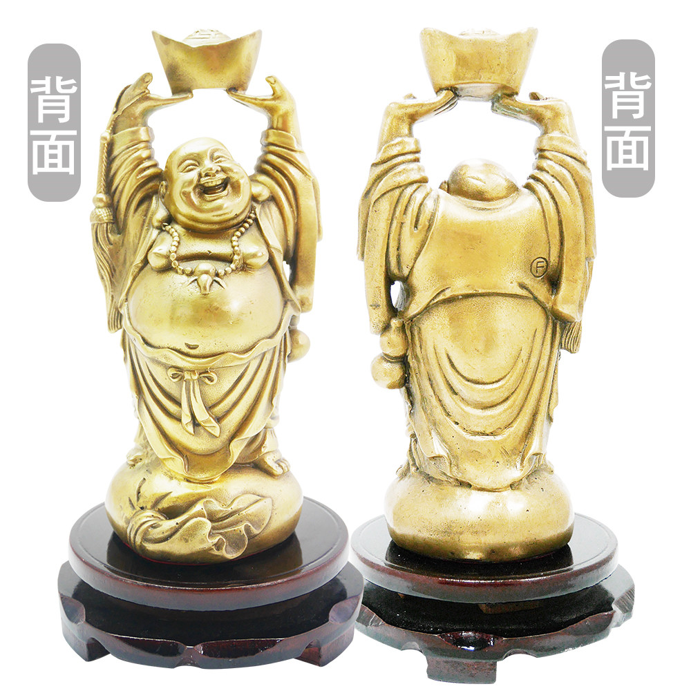 頂天財彌勒佛銅擺鎮(大)