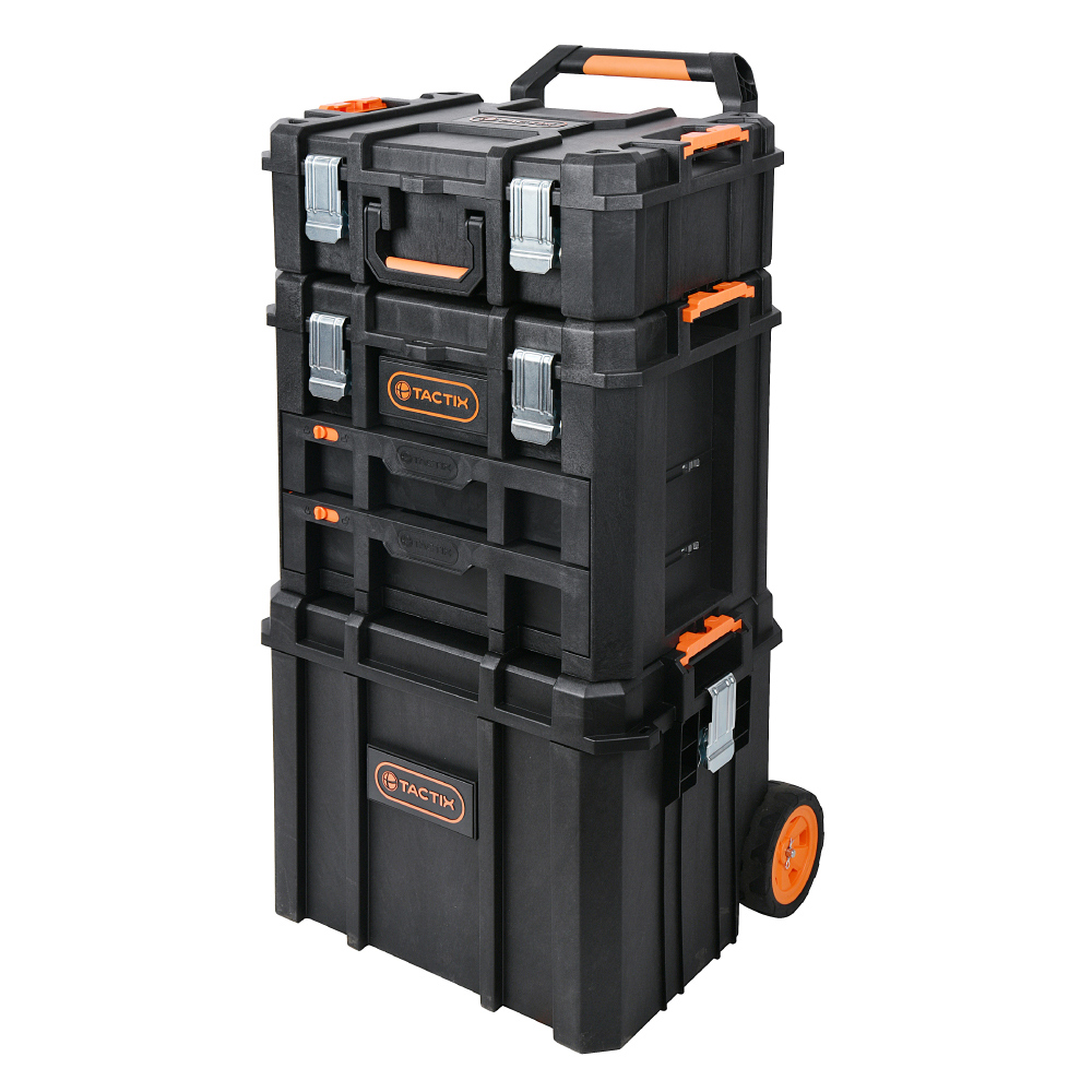TACTIX 專業工具箱｜重型套裝工具箱，移動工作站！