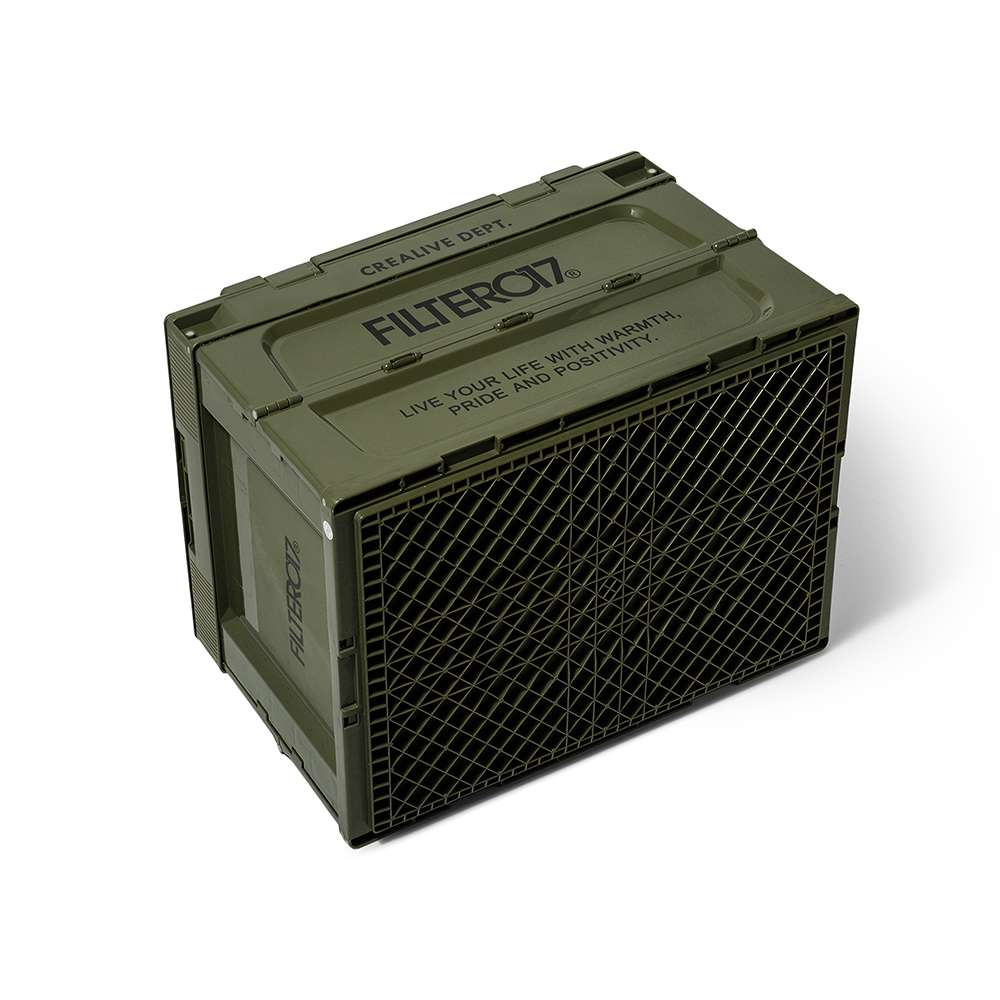 Filter017 | Portable Folding Storage Container / 側開摺疊收納箱