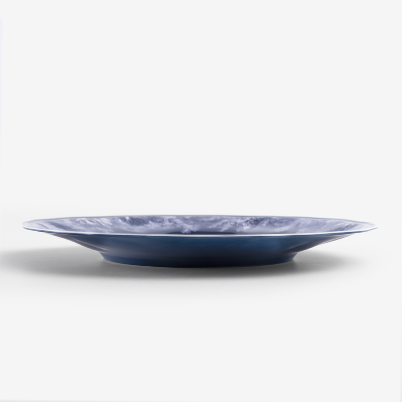 靜謐鈷藍 28cm 合成樹脂餐盤│群象│單品_2