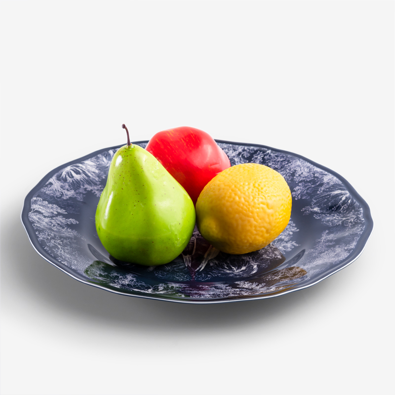 靜謐鈷藍 28cm 合成樹脂餐盤│群象│單品_5