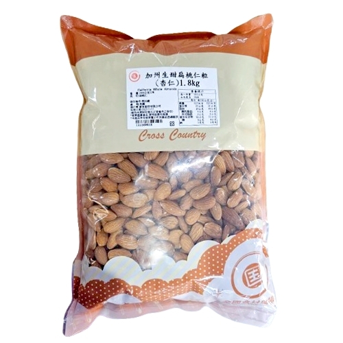 加州生甜扁桃仁粒／杏仁粒（生）1.8kg 〔冷藏〕_0