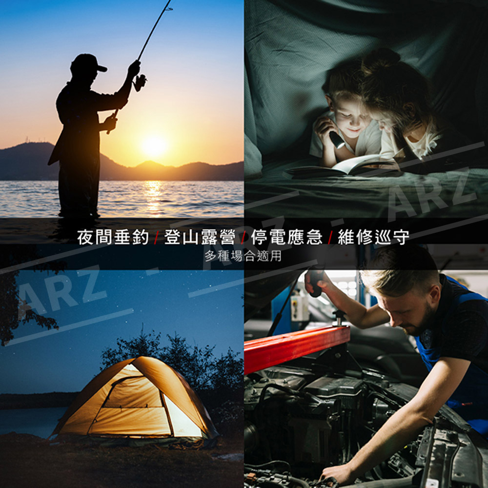 KINYO 大廣角強光手電筒 【C012】 伸縮變焦手電筒 USB 充電式手電筒 照明燈 T6 LED手電筒 超亮手電筒 探照燈 五金工具 露營用品_1