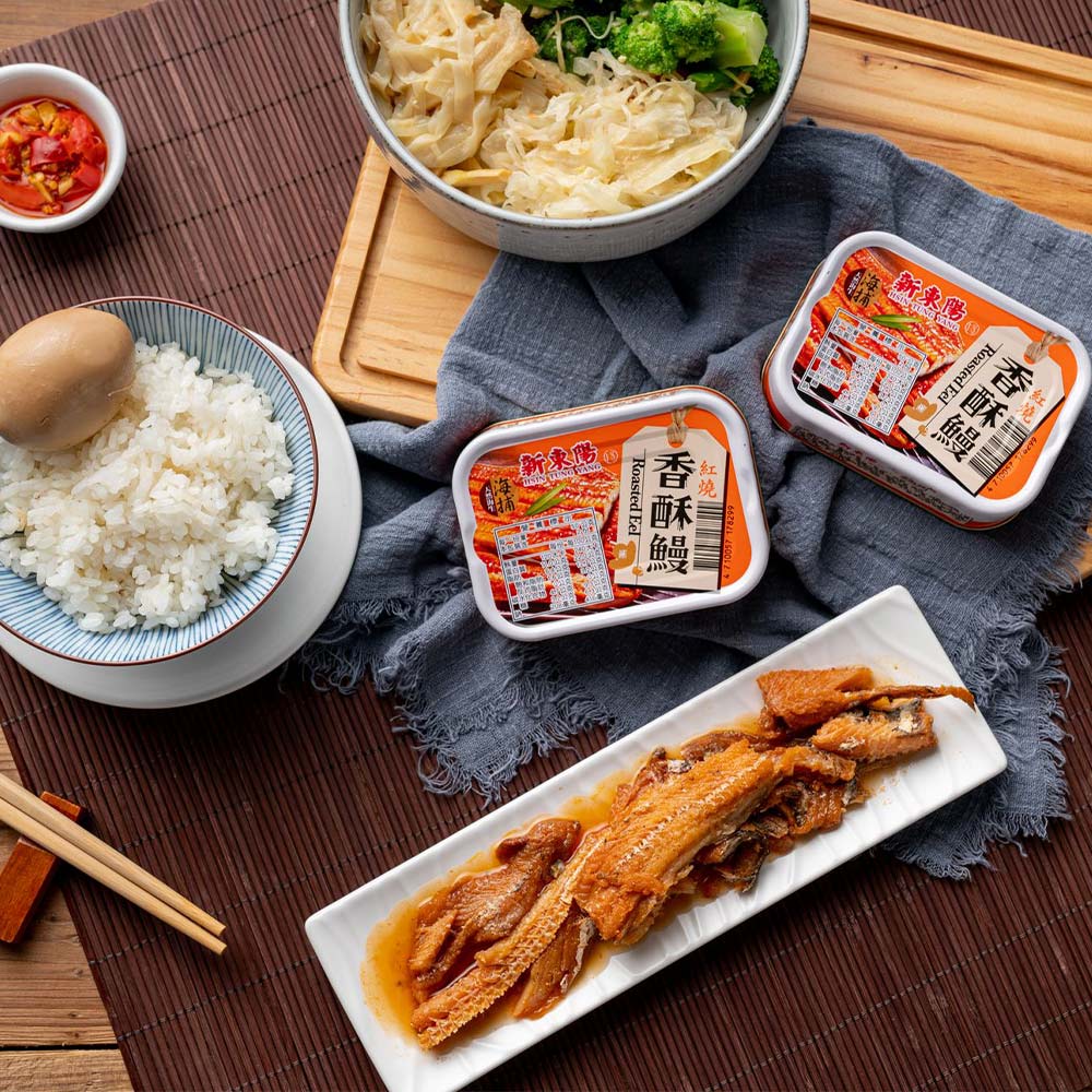 新東陽海捕紅燒香酥鰻100g*3入(超取最多4束/12罐)_1