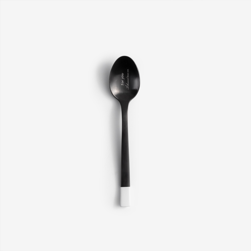 WAGA 白冠燕尾 15.3cm 不鏽鋼小匙│單品_0