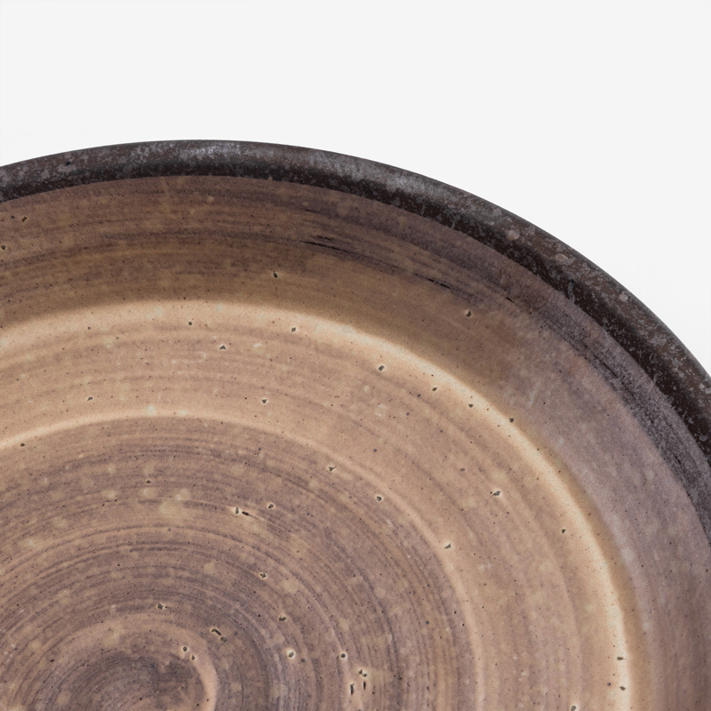 WAGA 拿鐵漩渦 27cm 陶瓷斜邊圓盤︱單品_3