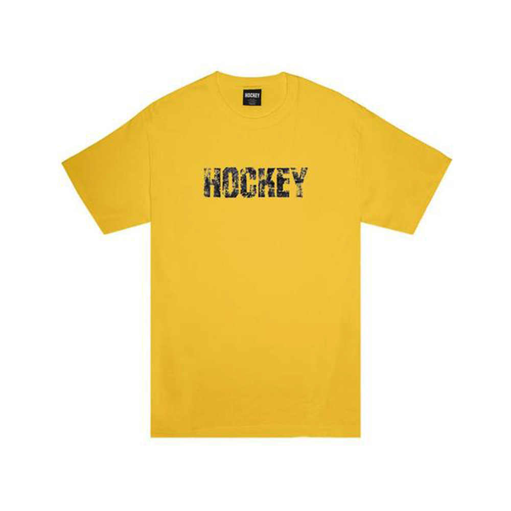 HOCKEY CARVE TEE 黃_0