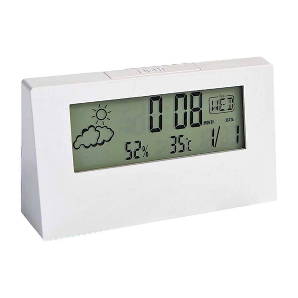 FJ】多功能簡約實用溫/溼度電子時鐘(CL3)
