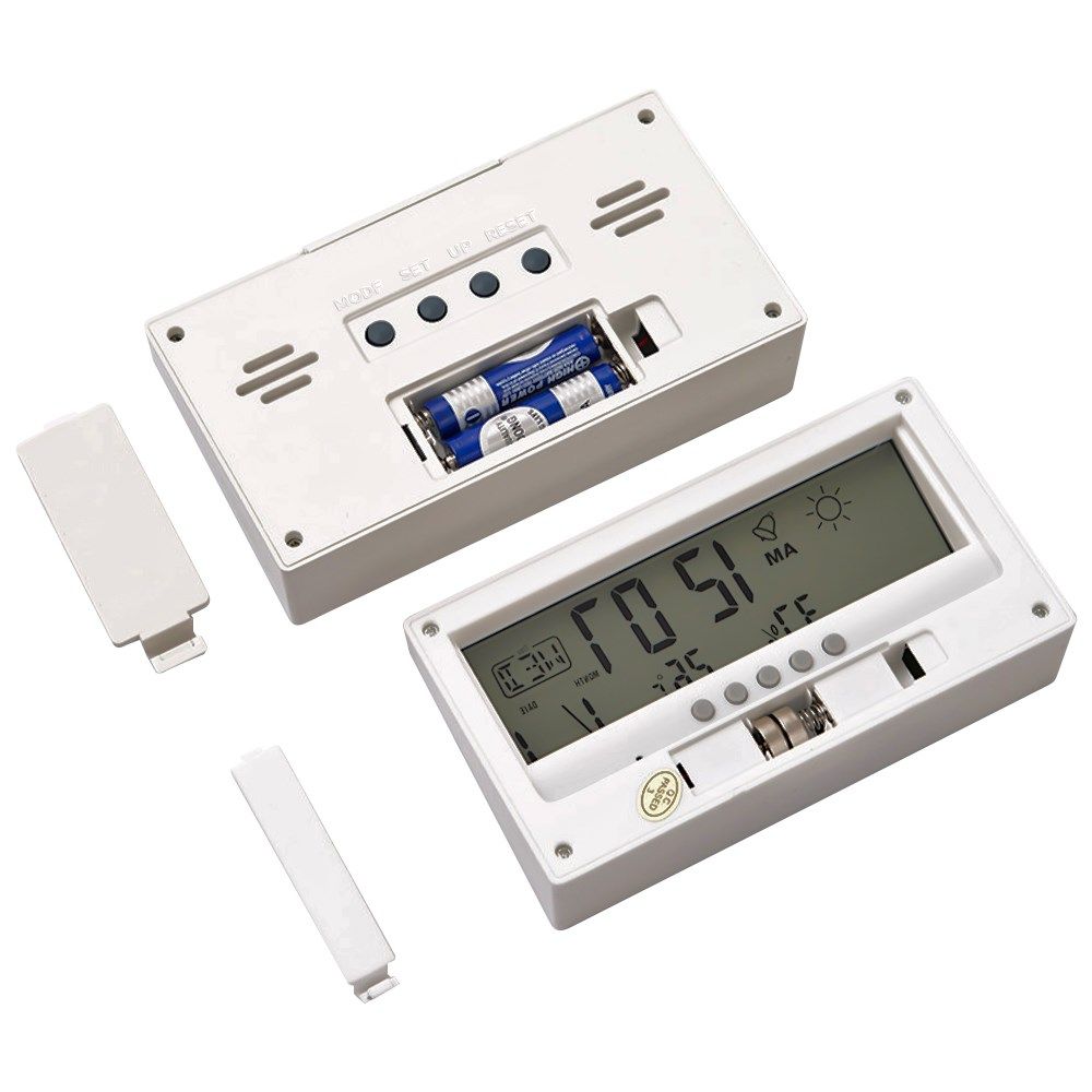 FJ】多功能簡約實用溫/溼度電子時鐘(CL3)