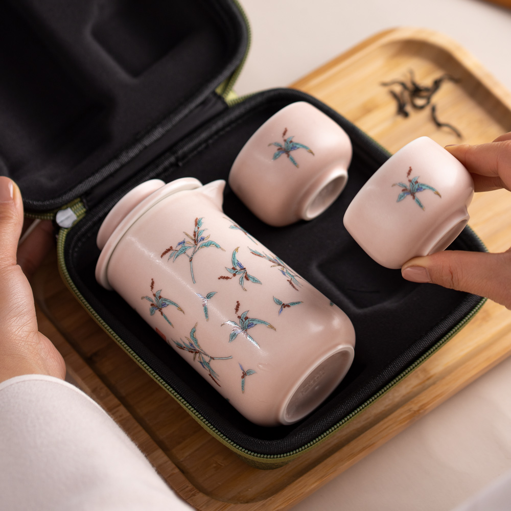 濁手花卉紋泡茶器-乾唐軒ACERA官方商城