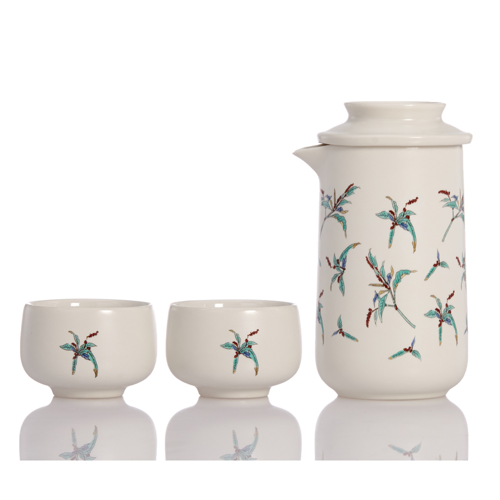 濁手花卉紋泡茶器-乾唐軒ACERA官方商城