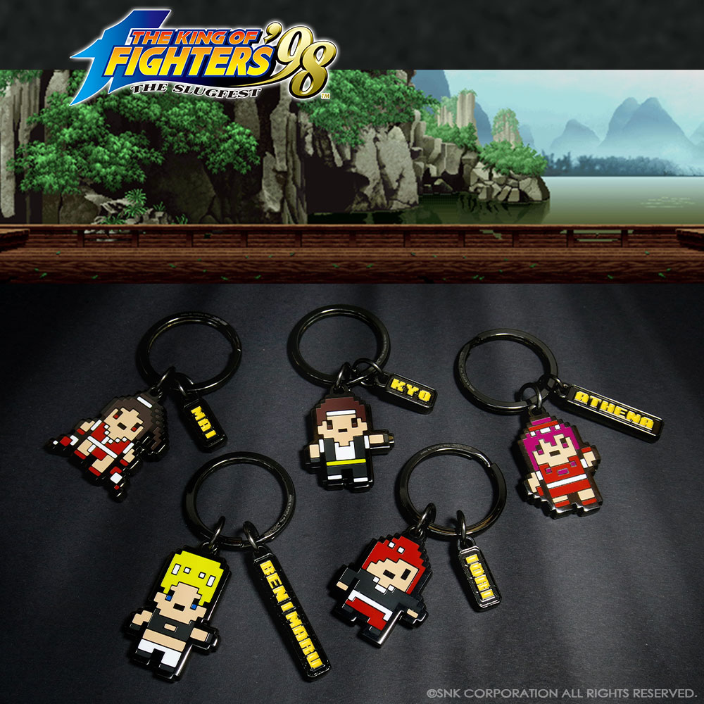 拳皇KOF'98-紀念版像素鑰匙圈-不知火舞_5