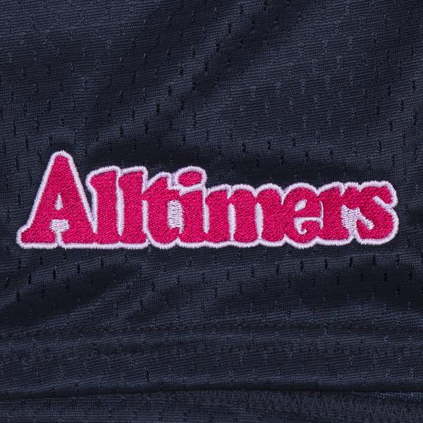 【 ALLTIMERS 】網眼球褲 CHAMPION聯名款 BROADWAY EMBROIDERED SHORT 藍_3