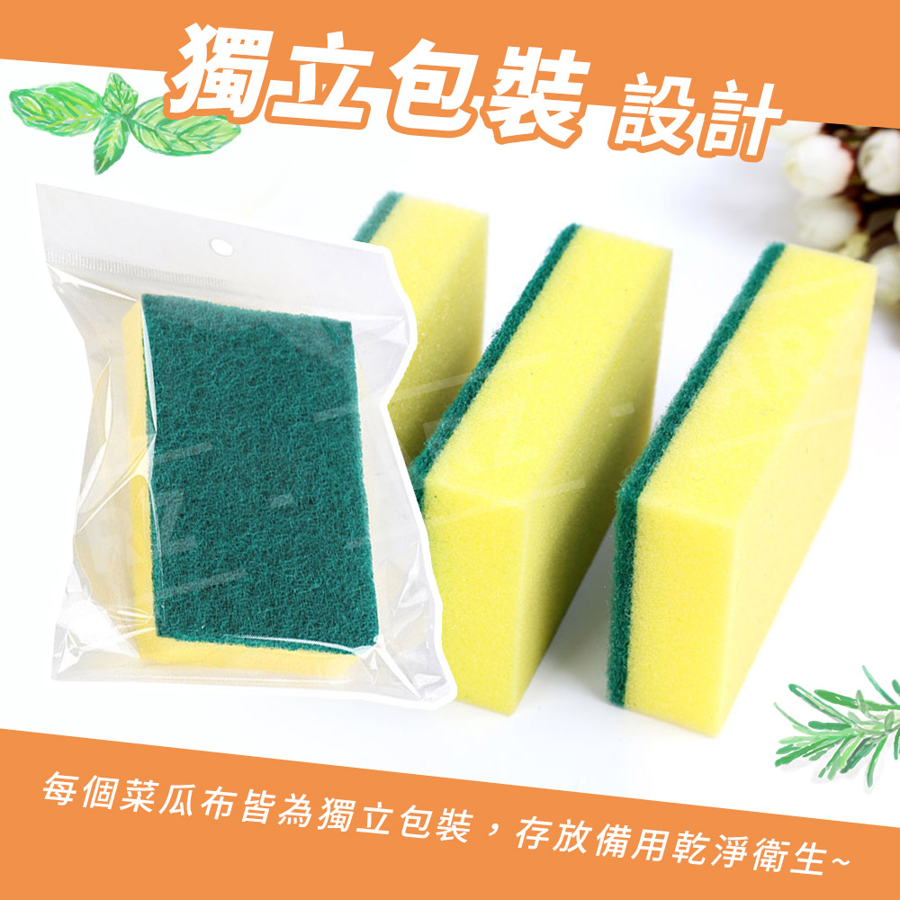 《加厚加大》 海綿菜瓜布 【C099】 工字 洗碗刷 兩用菜瓜布 雙面菜瓜布 清潔海綿 海綿擦 廚房菜瓜布 洗碗 洗盤子 洗碗布 洗碗海綿 菜瓜布 清潔用品_2