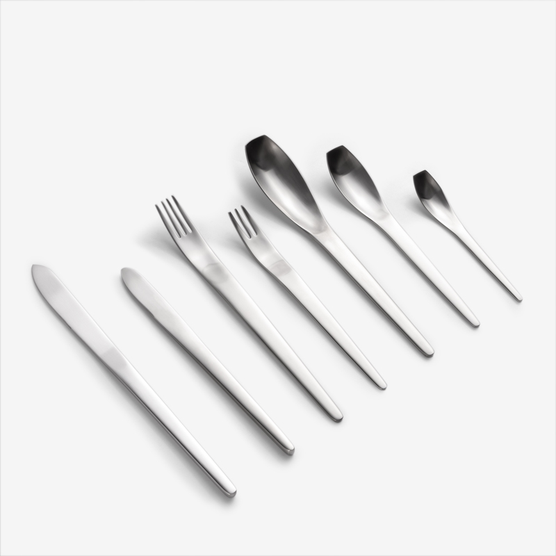 WAGA 簡約幾何 18cm 不鏽鋼側刀｜銀｜單品_2