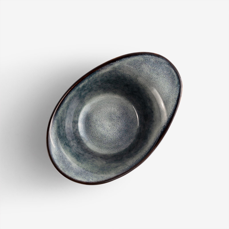 WAGA 夜空映色 13.5cm 陶瓷造型碗｜黛藍｜單品_1
