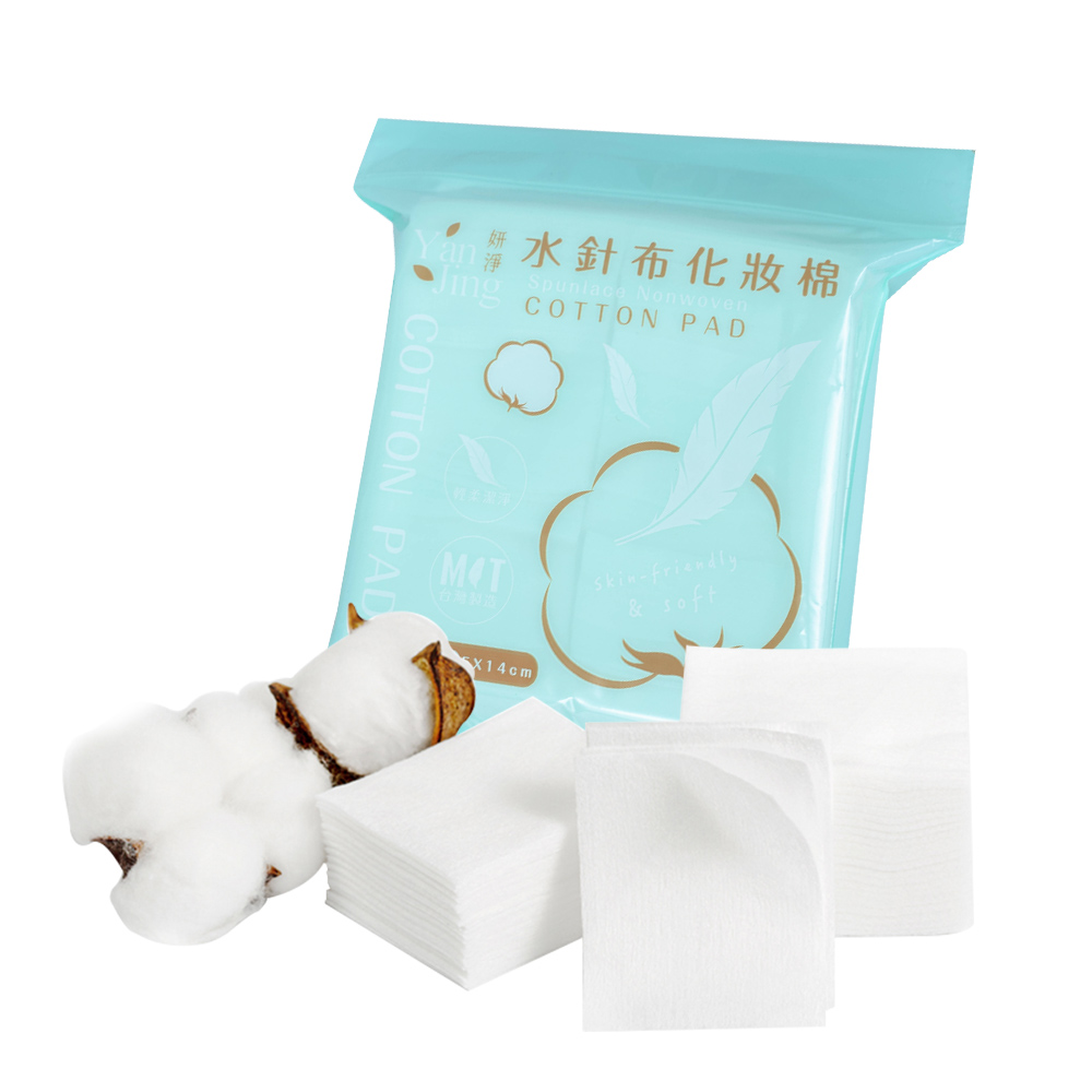 水針布化妝棉 【C115】 300片 600片 台灣製 濕敷棉 化粧棉 卸妝棉 化妝棉 卸甲棉 卸妝巾 卸妝棉片 卸妝濕巾 美妝保養_0