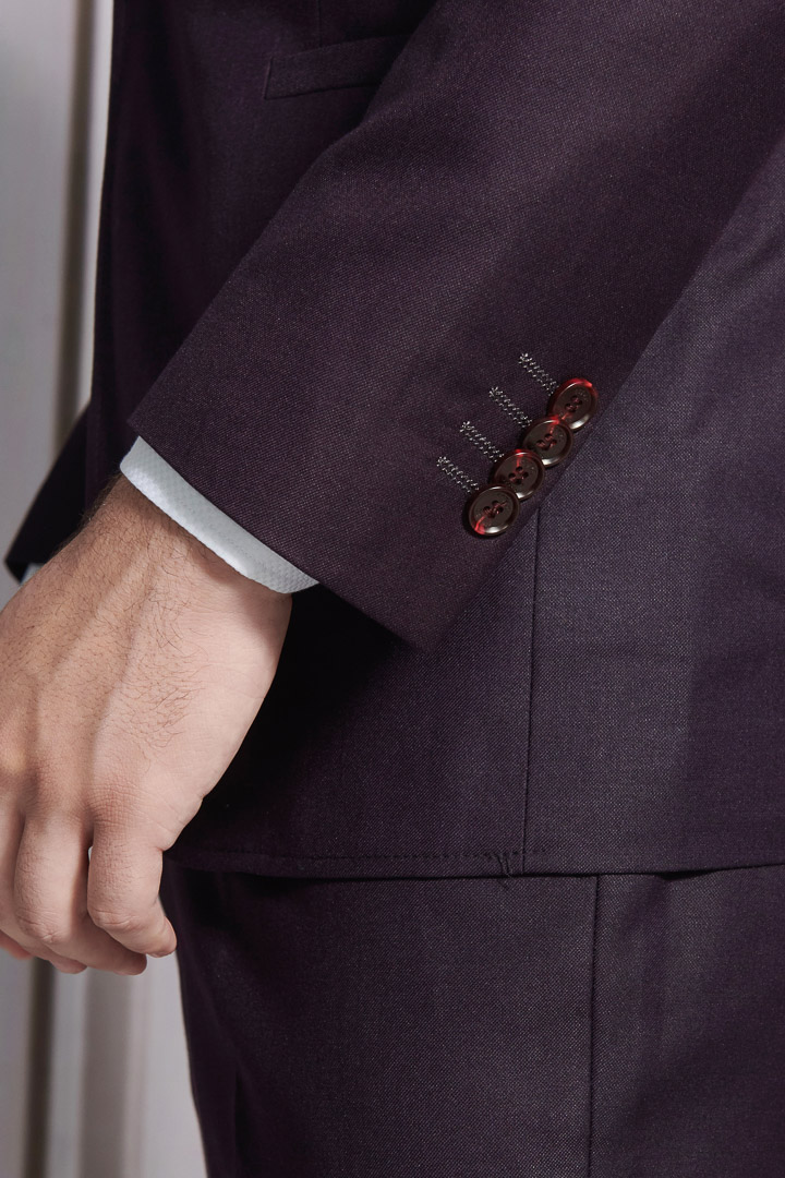 SST&C 紫色修身晚宴服西裝外套 | 0112111005 (outlet)_8