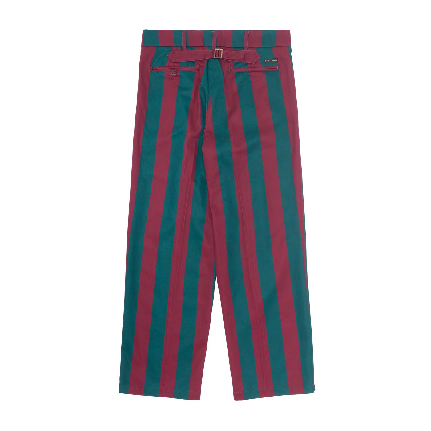 FUCKING AWESOME FILLGREE STRIPED PLEATED CHINOS 紅綠_1