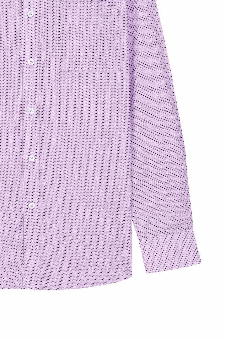 SST&C #Comfortable Cotton  Purple Geometric Print Shirt | 0312111004  (Outlet)_7