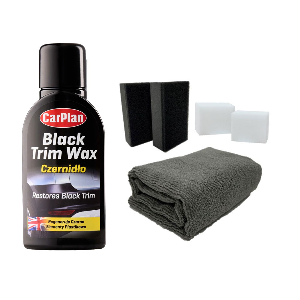 CarPlan Original Black Trim & Bumper Shine (2 X 500ml) | UK