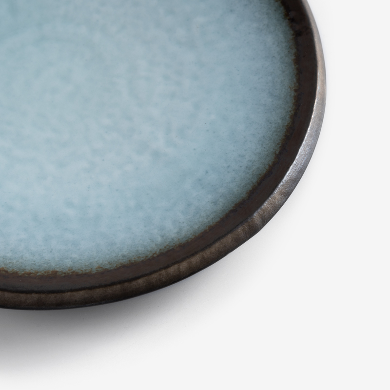 Ice Crack 23cm Ceramic Plate_3
