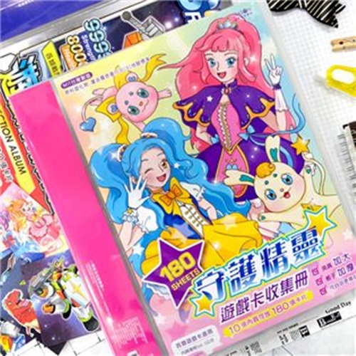 四季 13K 180入4孔遊戲卡收集冊-夢幻舞台_1