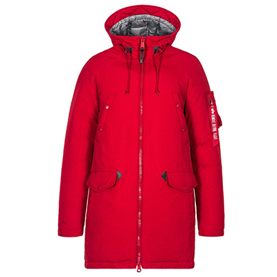 ALPHA N-3B DOWN PARKA 紅_0