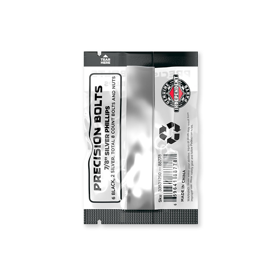 INDEPENDENT GENUINE PARTS PHILLIPS HARDWARE 7/8 IN 黑/銀_1