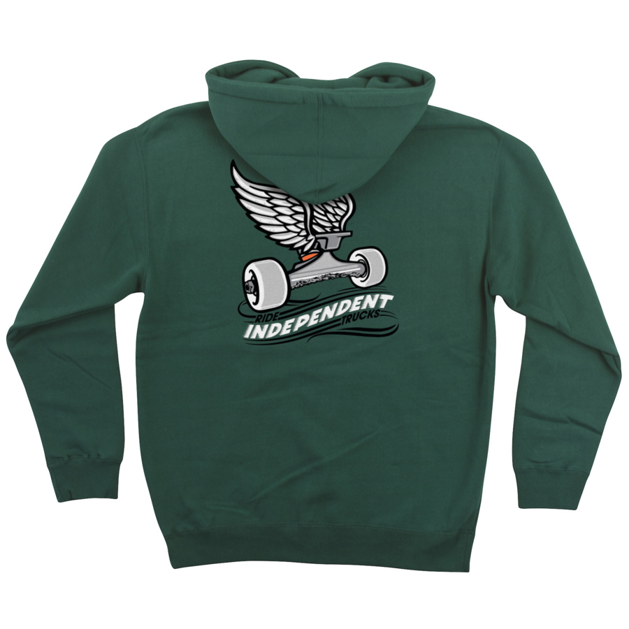 INDEPENDENT TAKE FLIGHT P/O HOODED HEAVYWEIGHT SWEATSHIRT 綠_1