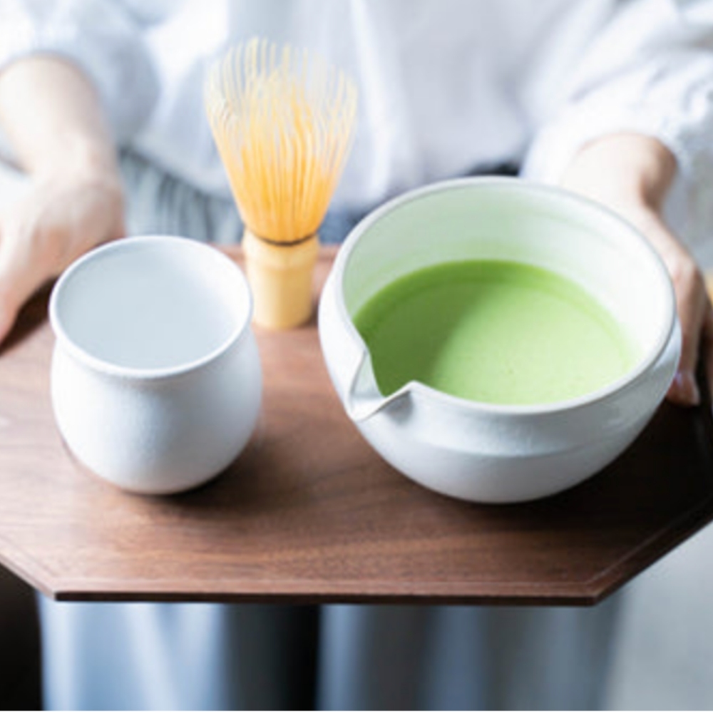 抹茶碗 3 お抹茶 3点セット 波佐見焼 藍花【抹茶椀 お茶碗 器 抹茶 和食器