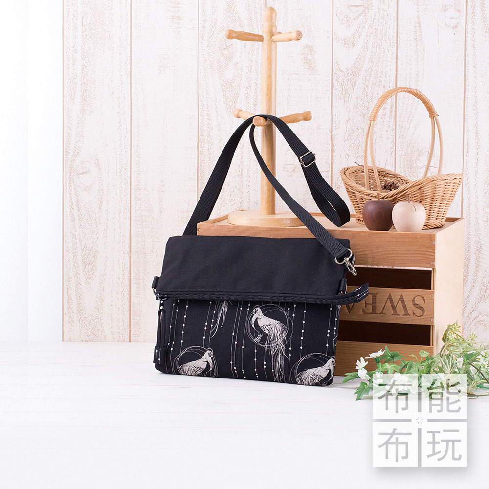 Olympus 和風輕便肩背包材料包-公雞_0