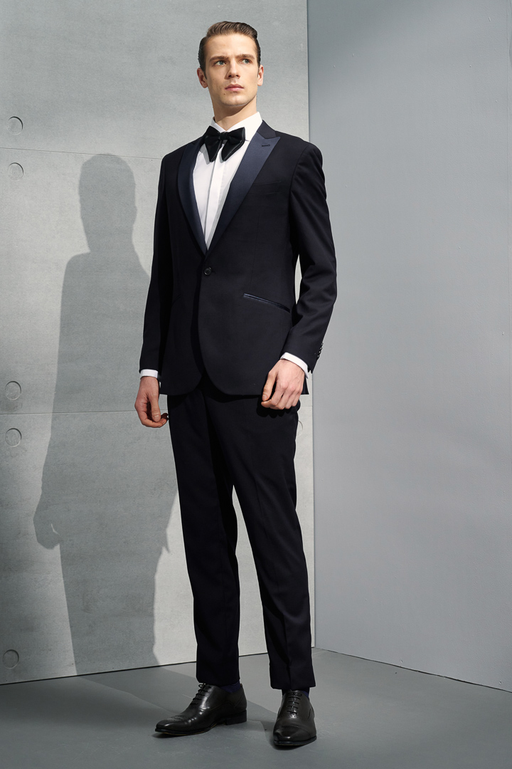 SST&C #網路獨買款  藏青修身晚宴服外套 | 0112204006 (outlet)_2