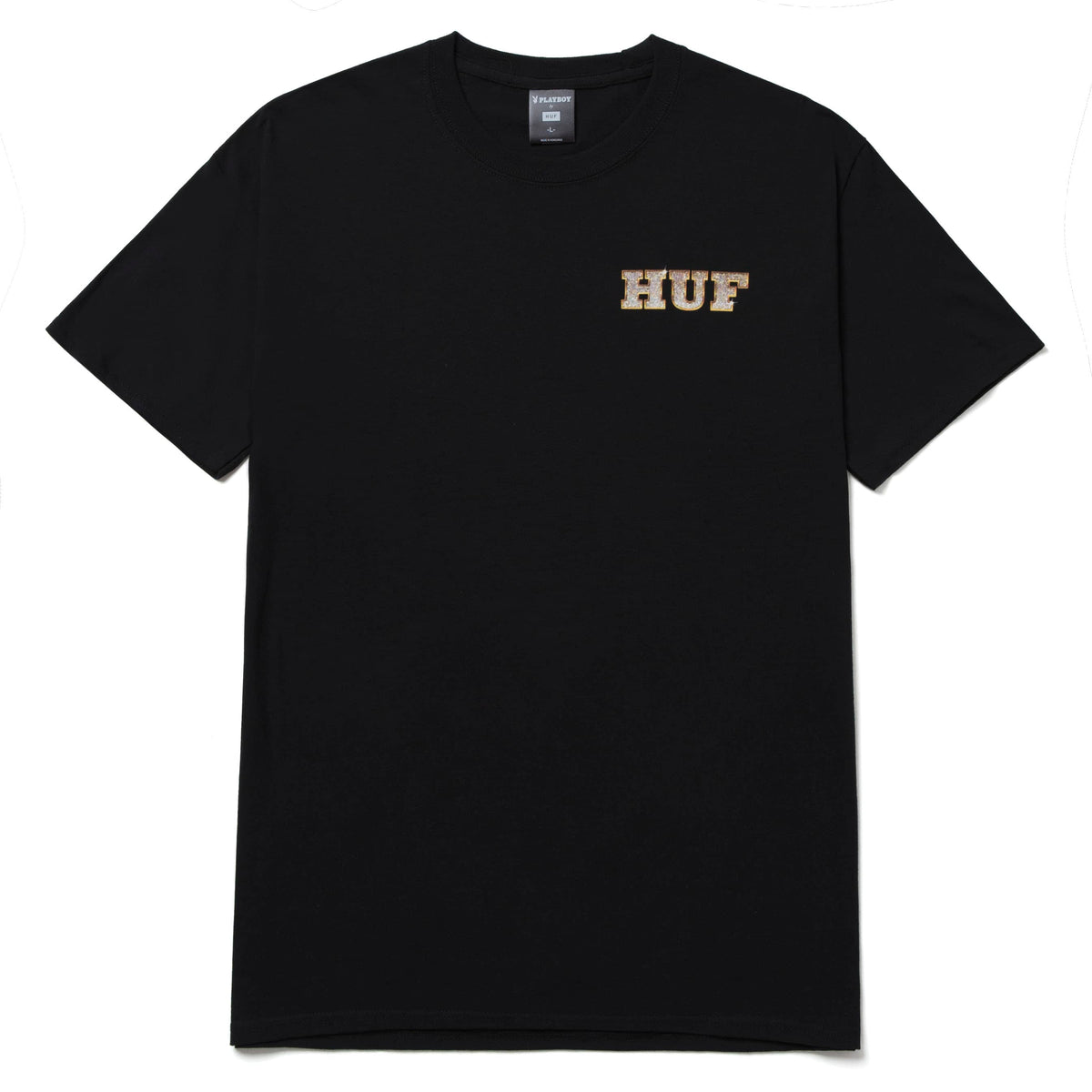 HUF X PLAYBOY VVS LOGO S/S TEE 黑_0