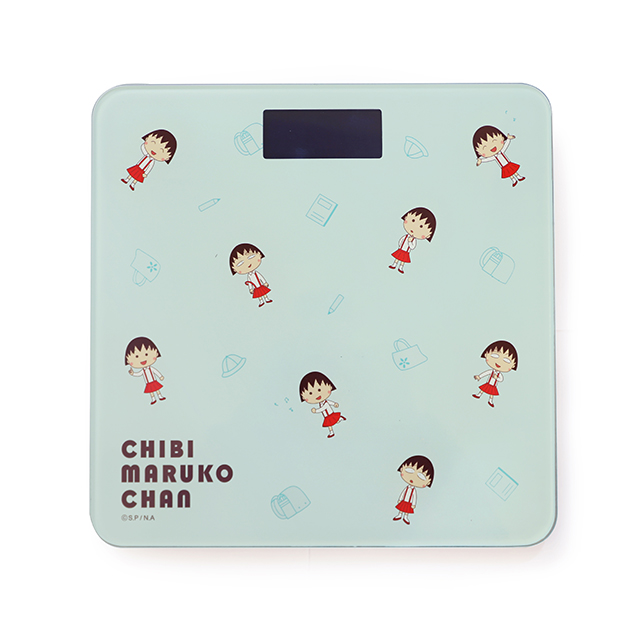 櫻桃小丸子電子體重計- Norns Original Design 正版授權LcD輕薄電子體重機