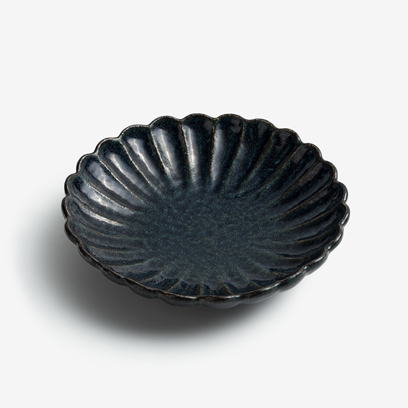 WAGA 日式藍瓣 24cm 陶瓷碗｜單品_0