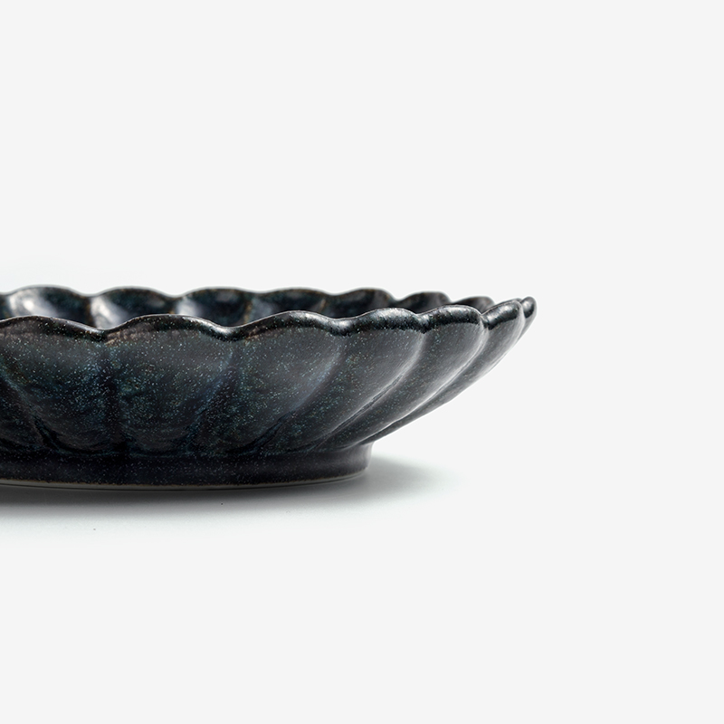 WAGA 日式藍瓣 24cm 陶瓷碗｜單品_1