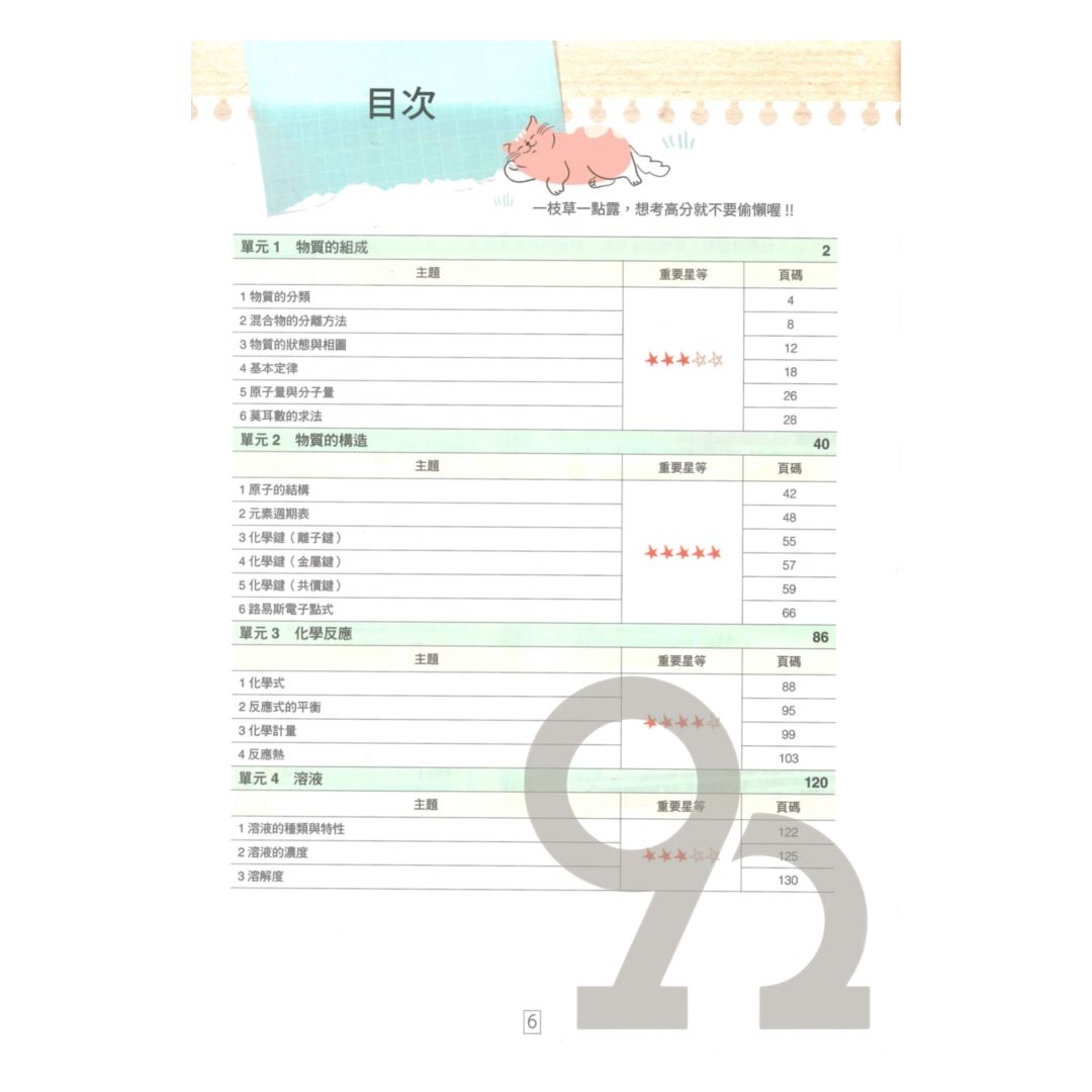 龍騰高中新關鍵圖解學測總複習講義化學(64801) | 熱銷推薦| 92號BOOK櫃